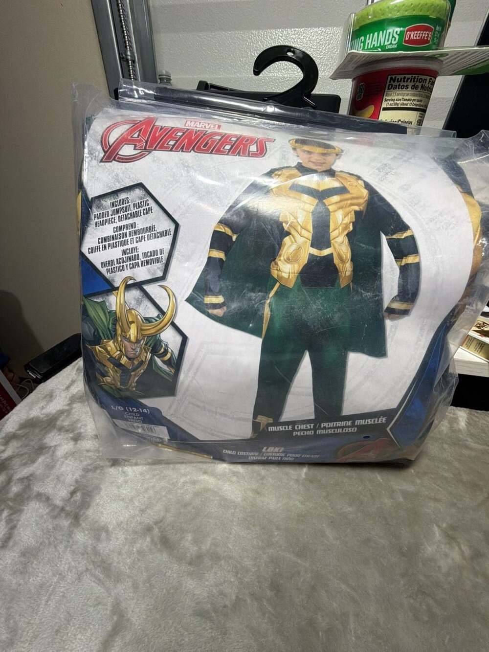 Jazwares Marvel Avengers Loki Child Costume Size 12-14